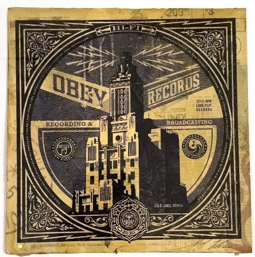 Obey Records Recording & Broadcast - Shepard Fairey (OBEY